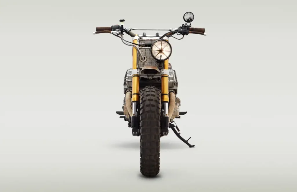 moto customisée ou personnalisée  de Daryl Dixon dans The Walking Dead