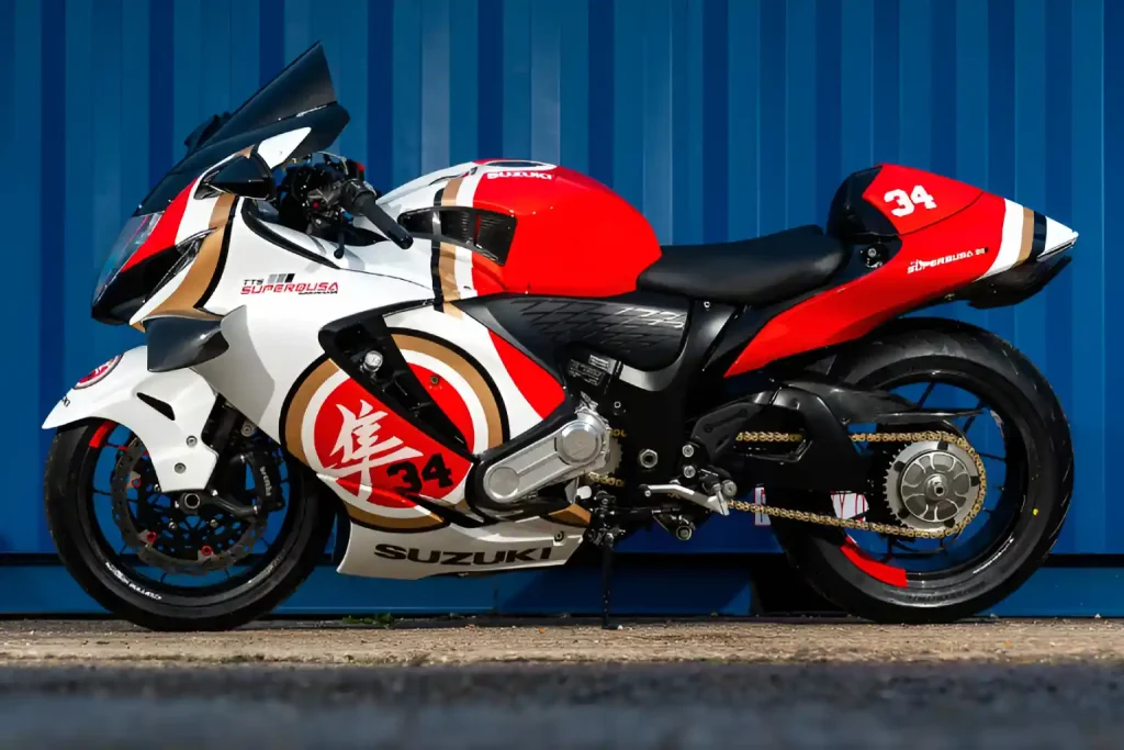 Suzuki Hayabusa compresseur : plus puissante que la Kawasaki H2R