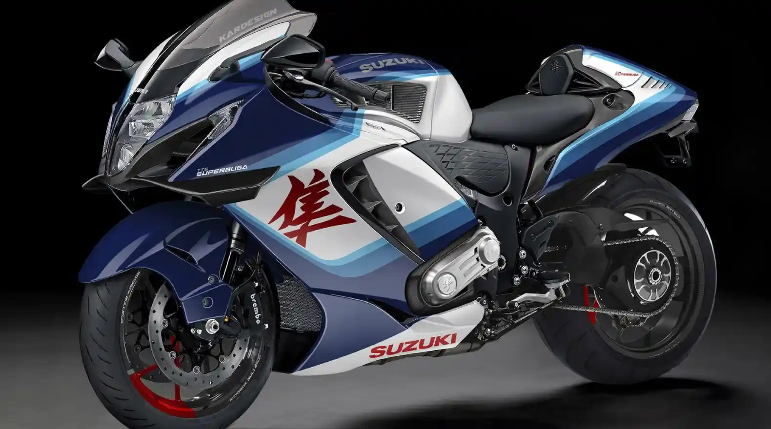 Suzuki Hayabuza préparée compresseur
