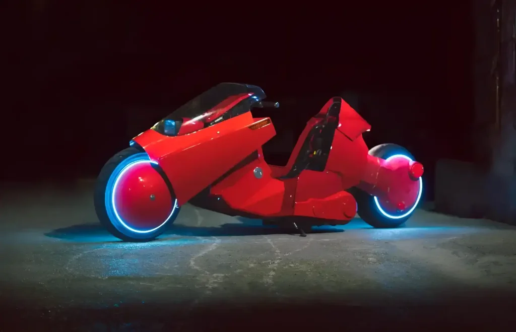 moto d'Akira réplique